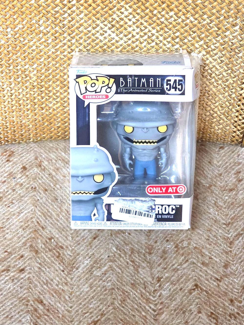 DC Pop! Heroes Killer Croc Vinyl Figure - Gray and Yellow